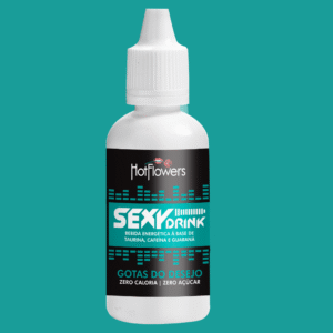 Sexy Drink Gotas do Desejo | Hot Flowers (Líquido Energético 15ml)