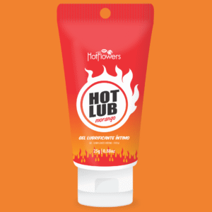 Hot Lub Morango – Gel Lubrificante Íntimo | Hot Flowers (25g)