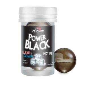 HOT BALL POWER BLACK – QUENTE & GELADO (3g) | HOT FLOWERS