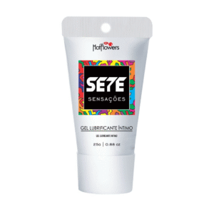 SETE SENSAÇÕES – GEL LUBRIFICANTE ÍNTIMO (25g) | HOT FLOWERS