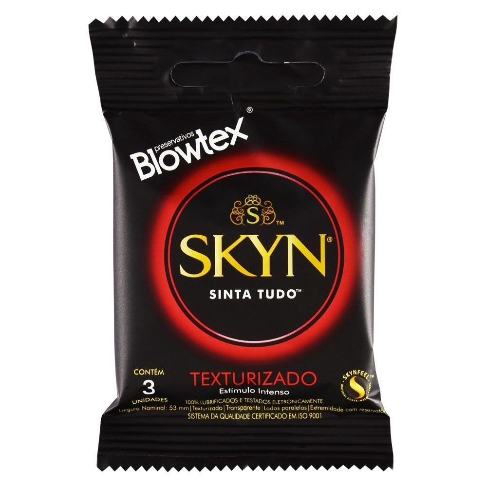 Skyn Texturizado – Preservativo sem látex | Blowtex
