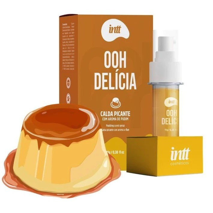 CALDA DE PUDIM INTT - EFEITO QUENTE E PICANTE