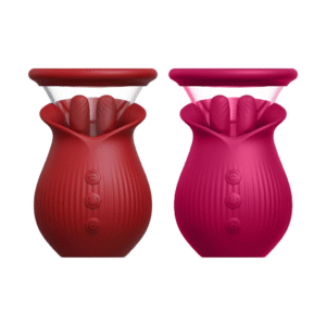 VIBRADOR E BOMBA ESTIMULADORA - 10 MODOS DE VIBRAÇÃO - SEIO E GLITORIS