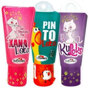 KIT CASAL HOT - XANA LOKA - KU LOKO - PINTO LOKO - HOTFLOWERS