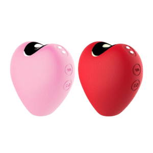 VIBRADOR CORAÇÃO - 10 MODOS DE VIBRAÇÃO - RECARREGAVEL